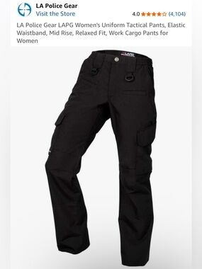 Women's Tactical Cargo Pants - Navy Blue. 
Size 8 Short. Two pair for sale.